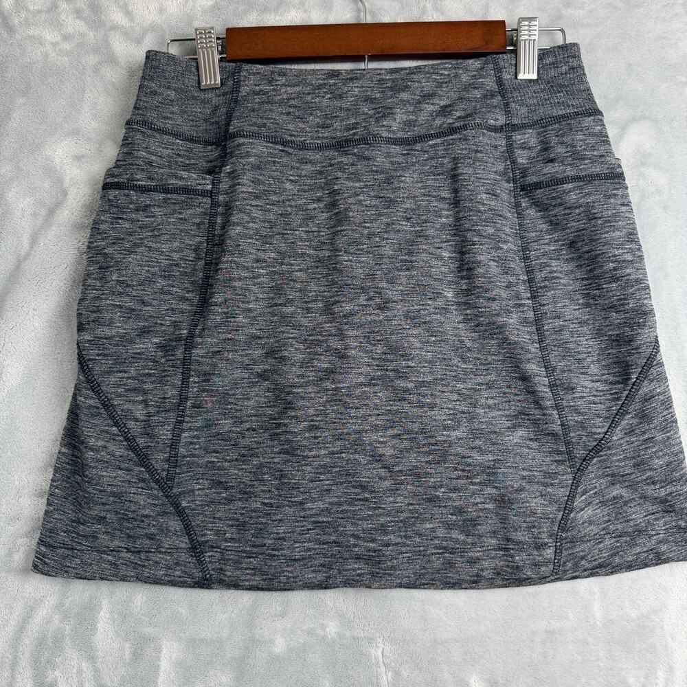 Small Athleta Excursion Golf Skort Charcoal Gray Grey Women Sz S Sporty Skirt